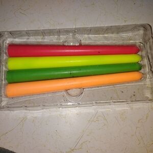 Vibrant Party Candle Set